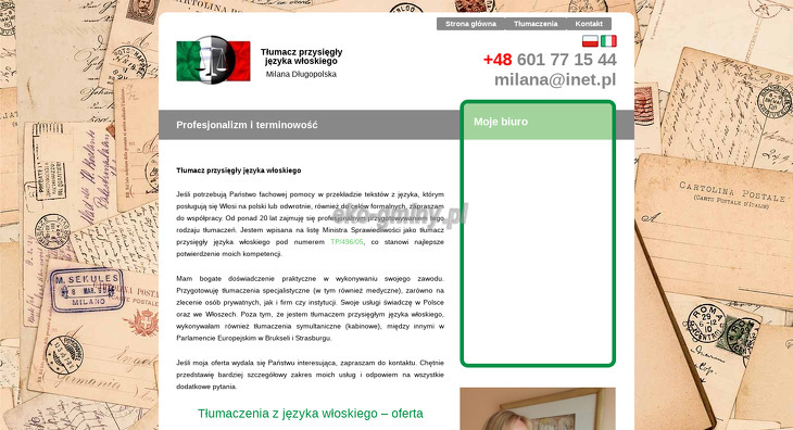 Agencja Tłumaczeń ITALIA  Milana Długopolska