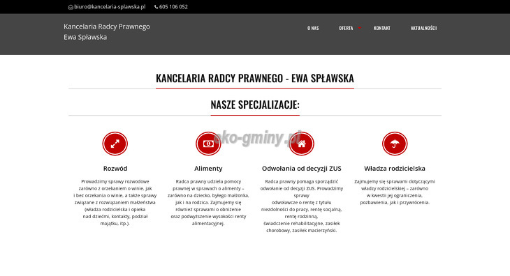 Kancelaria Radcy Prawnego Ewa Spławska